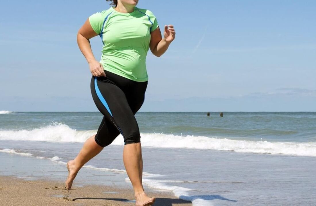 Laufprogramm zum Abnehmen an Bauch und Beinen