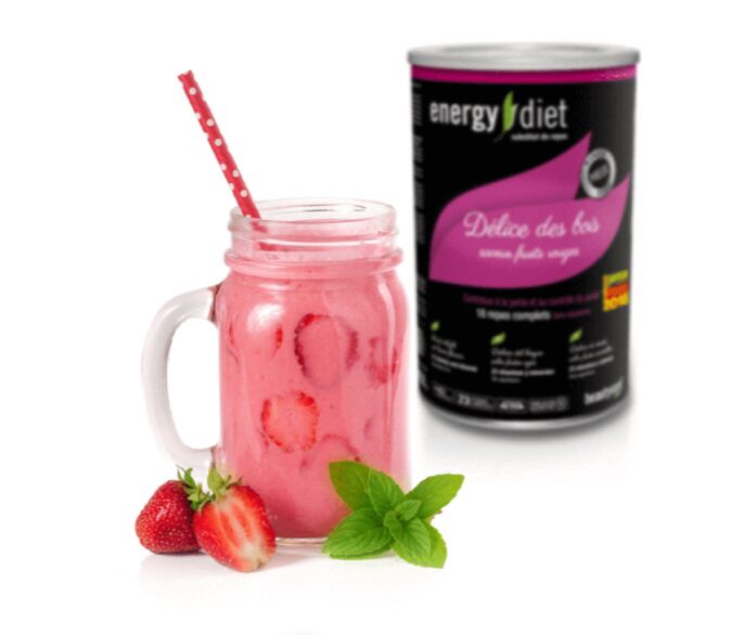 Erdbeer -Cocktail -Diät