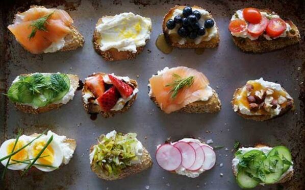 Snacks mit der richtigen Ernährung zur Gewichtsreduktion.