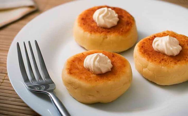 Käsekuchen mit einer Proteindiät