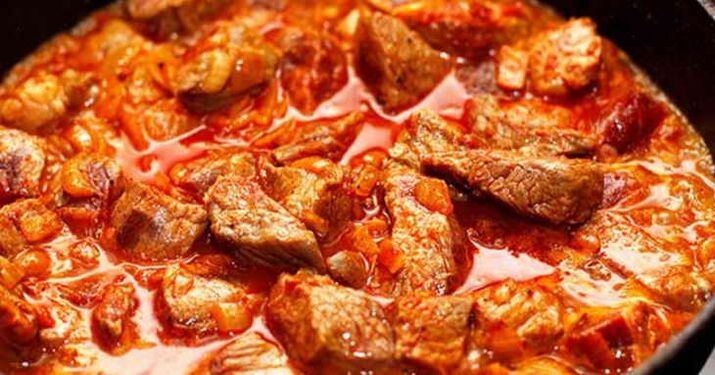Rindereintopf mit Proteindiät
