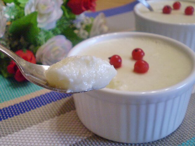 Hüttenkäsegelee mit einer Proteindiät