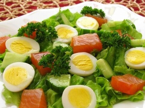 Salat für Maggi-Diät
